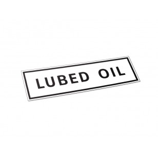 Lubed Oil - Label